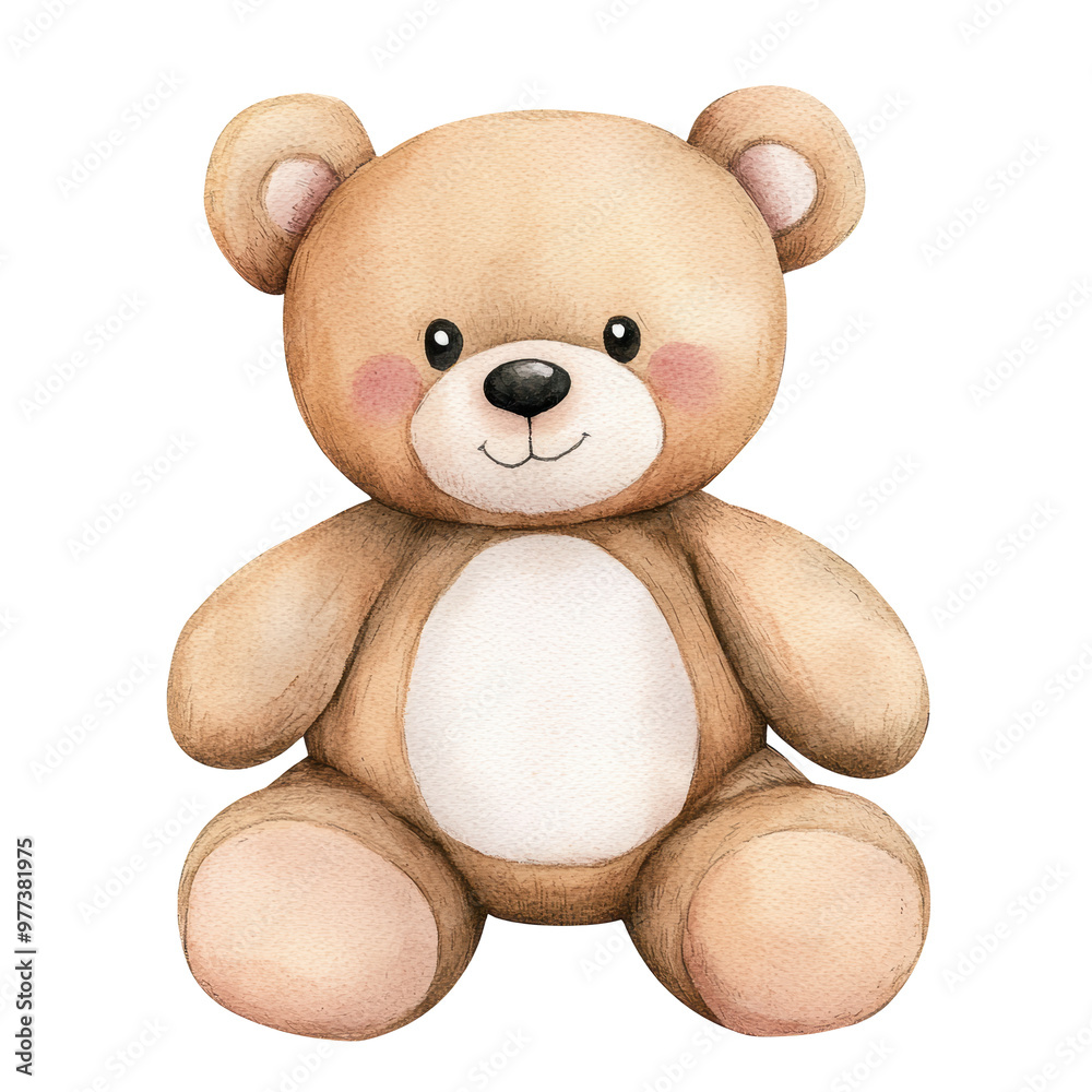 Cute and Cuddly Teddy Bear - A Soft and Adorable Companion Transparent Background Cute and Cuddly Teddy Bear - A Soft and Adorable Companion Transparent Background