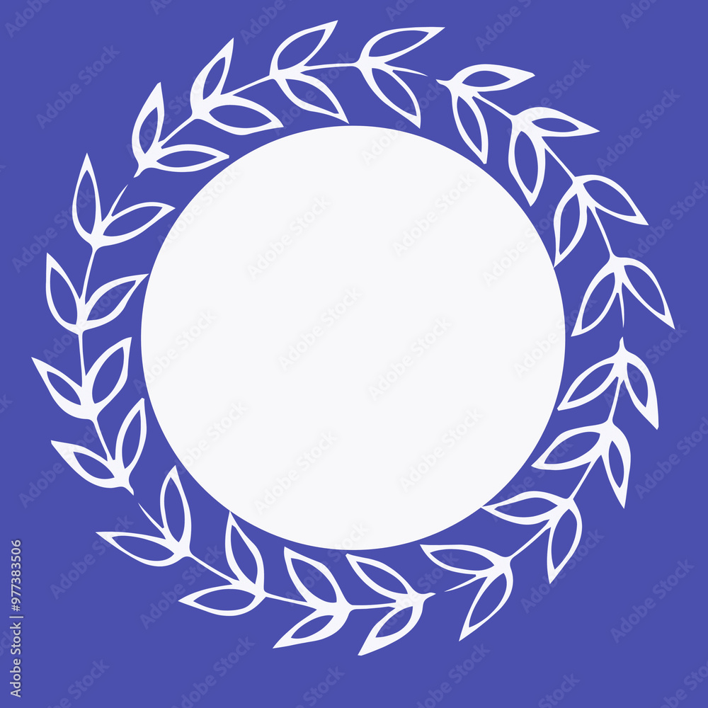 Beautiful picture frame background illustration Beautiful picture frame background illustration
