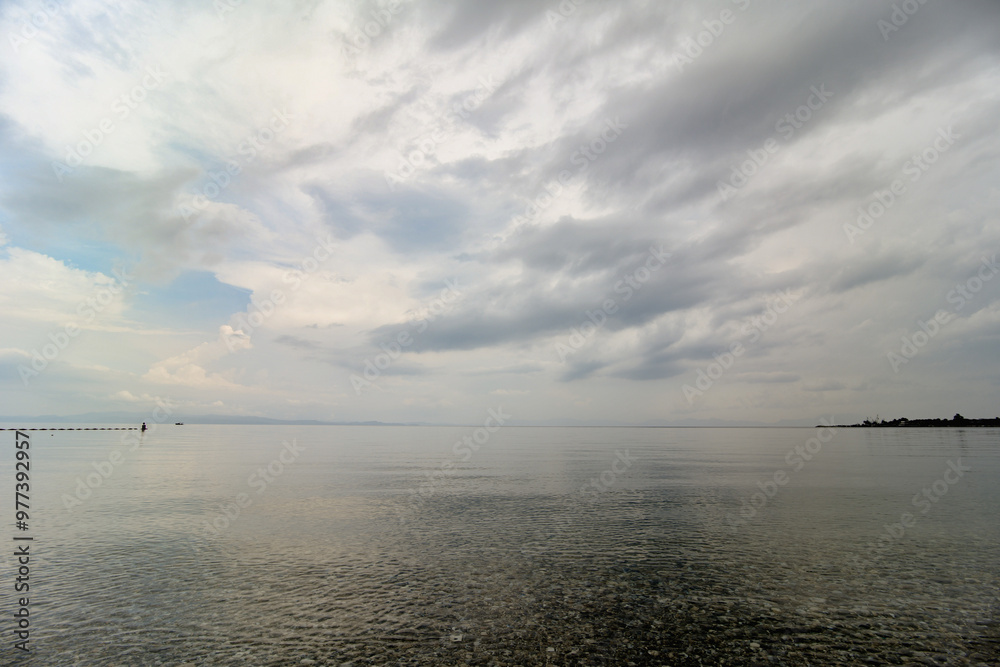 Obraz premium clouds over the sea