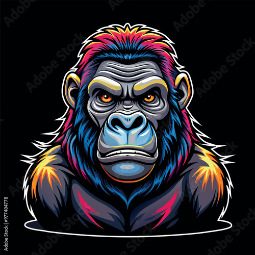 gorilla feroce 01
