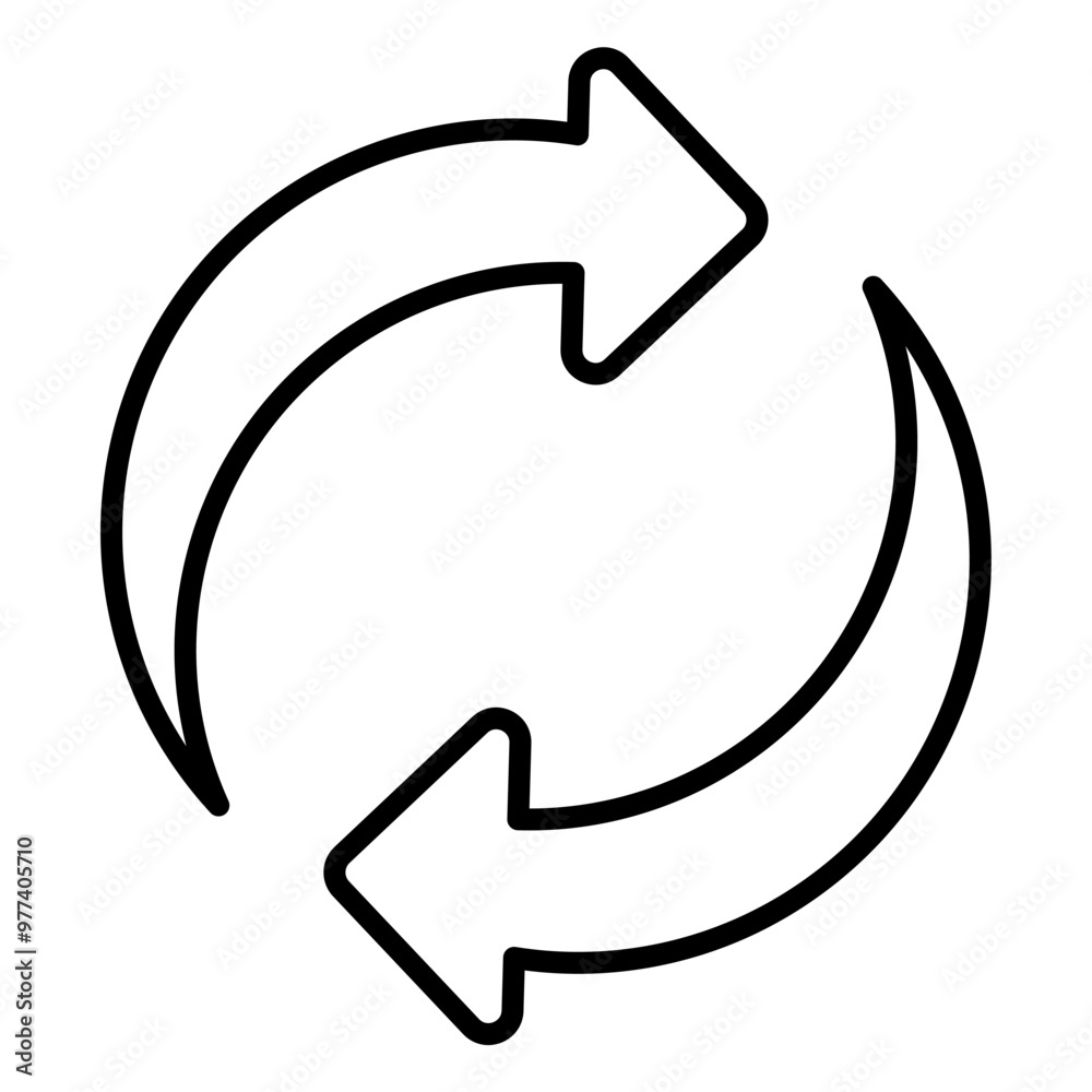 Recyle sign icon for conservation Recyle sign icon for conservation