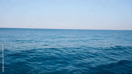 Wallpaper Mural Calm blue ocean with a clear horizon on a sunny day

 Torontodigital.ca
