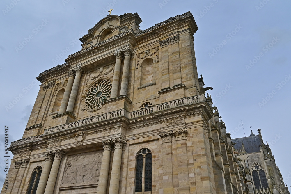 Châlons-en-Champagne, la Cattedrale di Saint Etienne, Francia Châlons-en-Champagne, la Cattedrale di Saint Etienne, Francia