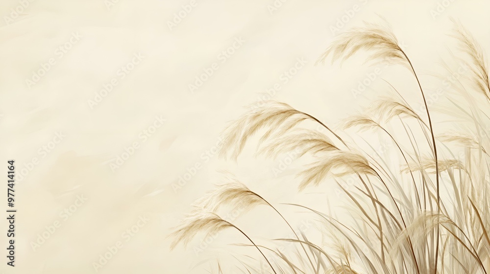 Soft white feathers like fluffy clouds, floating on a sea of golden wheat Soft white feathers like fluffy clouds, floating on a sea of golden wheat