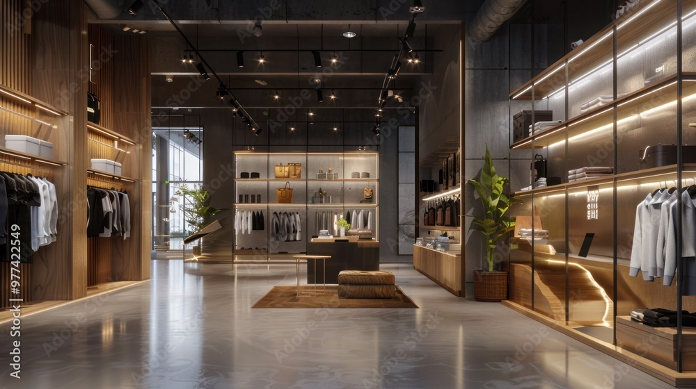 Modern Retail Store Interior Modern Retail Store Interior