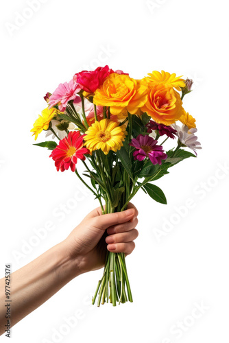 PNG Flower bouquet graphics blossom pattern.
