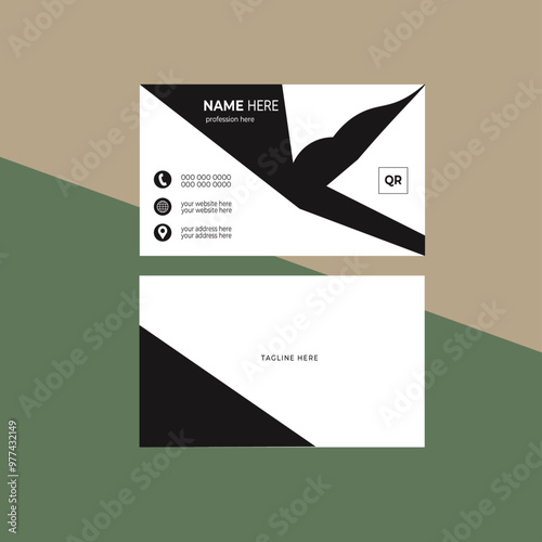 business card template