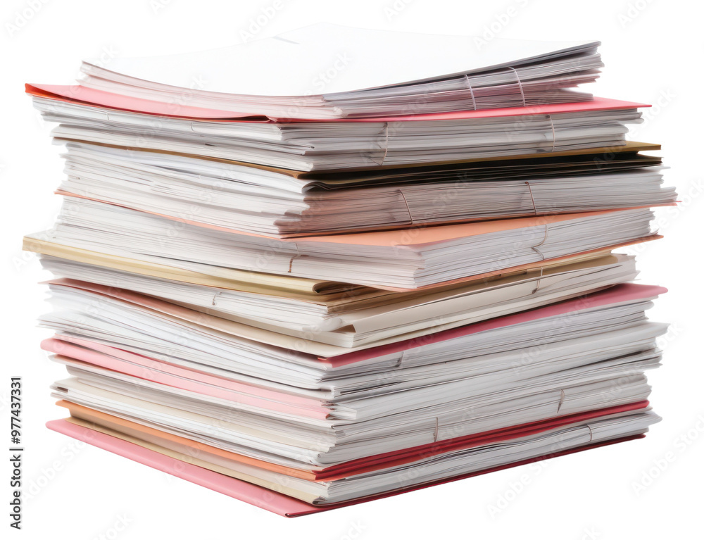 PNG Pile of documents and files publication white book. PNG Pile of documents and files publication white book.