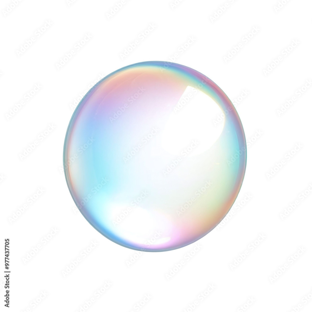 clear crystal glass transparent bubble, reflective single soap bubble isolated in white background clear crystal glass transparent bubble, reflective single soap bubble isolated in white background