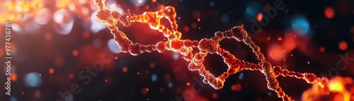 Chromatid allele eukaryotic, chromatid carrying alleles in a complex eukaryotic cell, photo