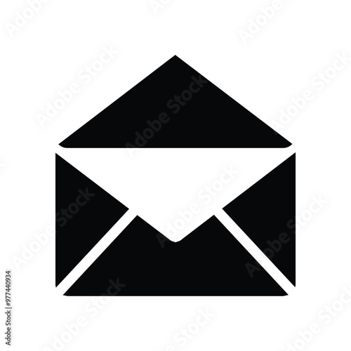 Open email message icon