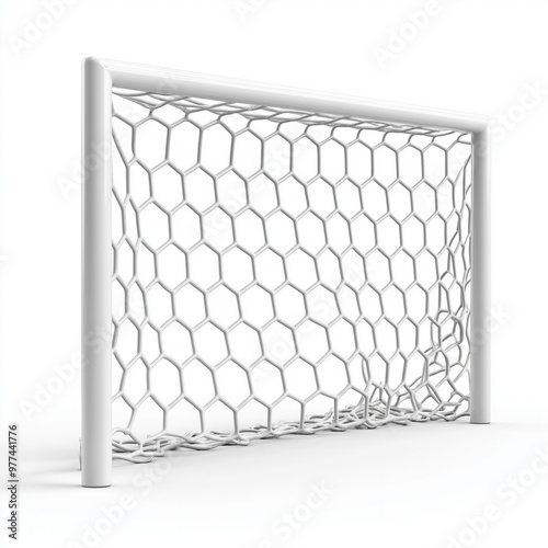 Football Goal Post Isolated