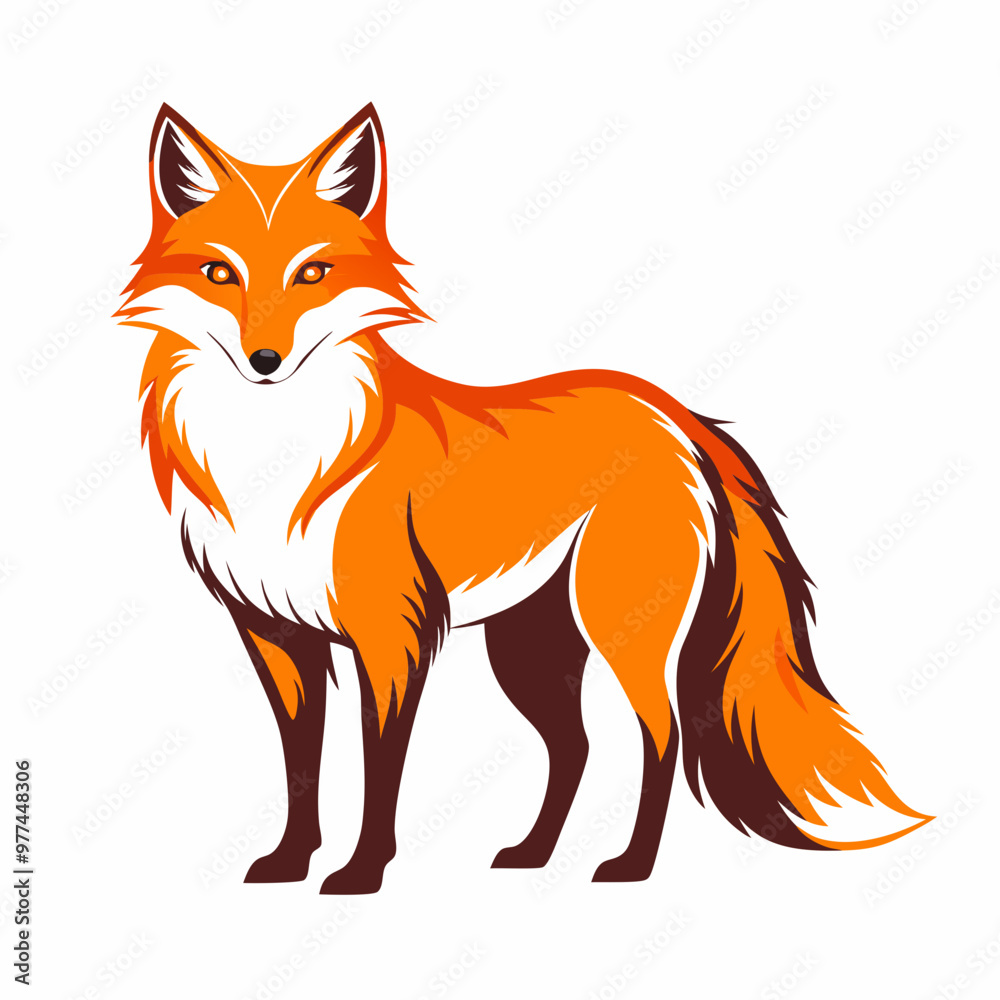 Fox Black vector silhouette Fox Black vector silhouette