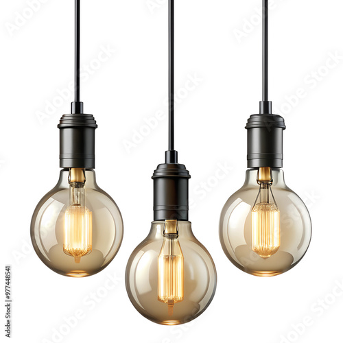 light bulb on white background photo