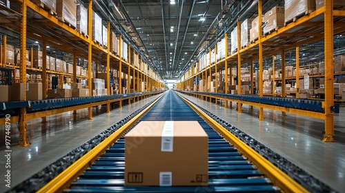 optimizing order fulfillment in an e-commerce warehouse, utilizing automation and inventory management for improved operational performance