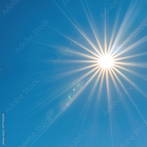 Sun Bathing Isolated