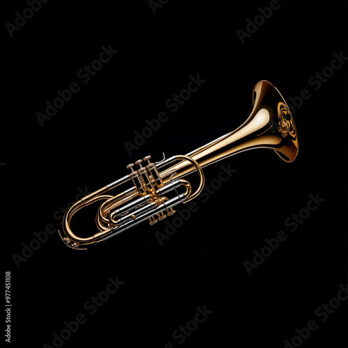 Trombone Isolated