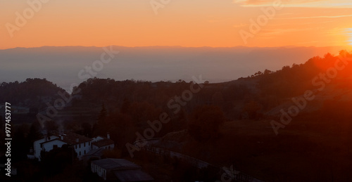 Landscape in Catalonia, Spain