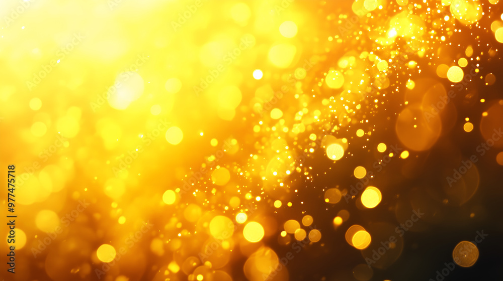 Golden Abstract Bokeh: A captivating backdrop of shimmering gold bokeh lights against a dark background, creating a warm and inviting atmosphere. perfect for celebrating, success, luxury, and achievin Golden Abstract Bokeh: A captivating backdrop of shimmering gold bokeh lights against a dark background, creating a warm and inviting atmosphere. perfect for celebrating, success, luxury, and achievin