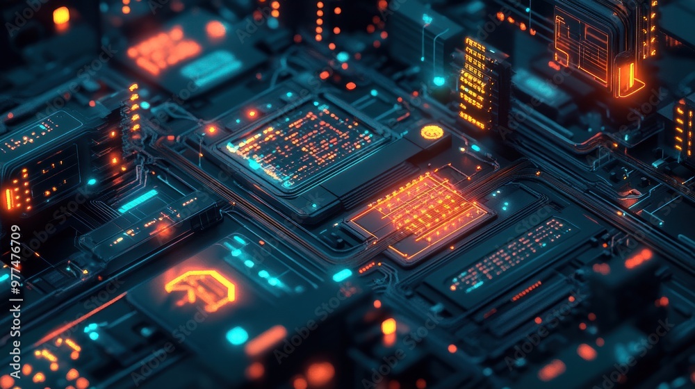 A digital illustration of a complex data network, showing multiple layers of security and data flow between servers and devices. A digital illustration of a complex data network, showing multiple layers of security and data flow between servers and devices.
