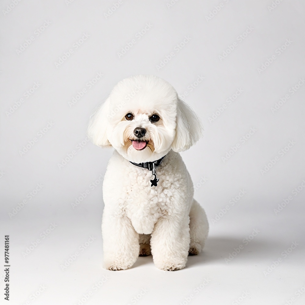 Obraz premium white dog