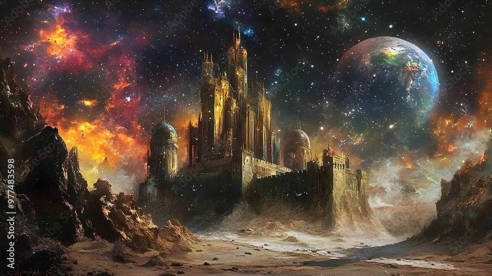 CASTLE IN THE THE DESERT COSMIC CASTLE IN THE THE DESERT COSMIC