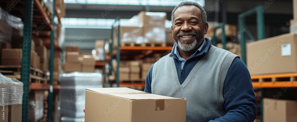 The Smiling Warehouse Worker The Smiling Warehouse Worker