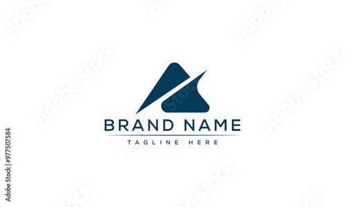 Logo design letter A . Elegant modern. Vector template.