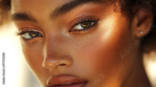 Autumn Makeup with Bronzer and Copper Tones