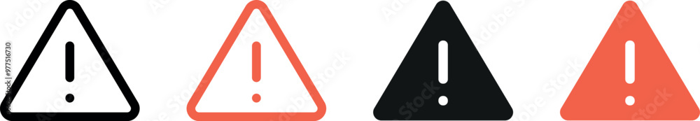 © Ксения Филимонова - Attention sign icon set. Black, color, linear. Icons, symbols, signs. Exclamation danger sign. Attention sign icon set. Hazard warning attention sign. Silhouette on white background. © Ксения Филимонова - Attention sign icon set. Black, color, linear. Icons, symbols, signs. Exclamation danger sign. Attention sign icon set. Hazard warning attention sign. Silhouette on white background.