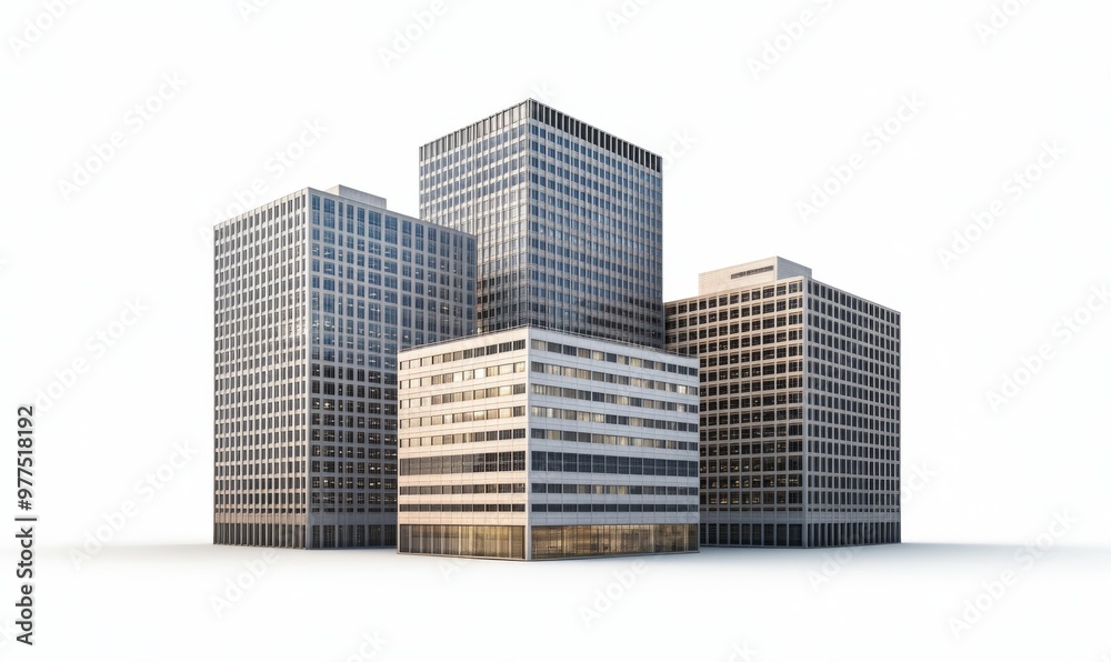 Business towers, office towers, residential towers, commercial towers set. Modern eco cityscape 3D render design element. Smart city megapolis town skyscraper icons isolated, transparent PNG. Business towers, office towers, residential towers, commercial towers set. Modern eco cityscape 3D render design element. Smart city megapolis town skyscraper icons isolated, transparent PNG.