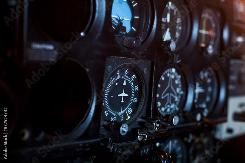 Cockpit Avion photo