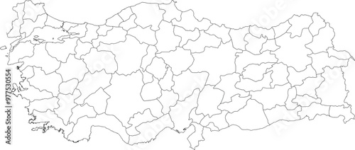 UKRAINE MAP with its administrative divisions and regions