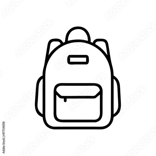 Icon of backpack