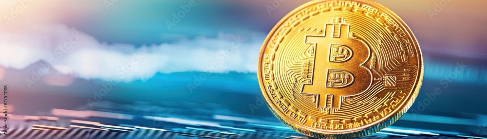 custom made wallpaper toronto digitalProduce a close-up shot of a gleaming golden coin, symbolizing venture capital in a corporate landscape, with intricate details and striking lighting