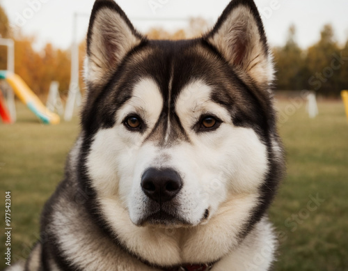 Photos Alaskan Malamute portrait