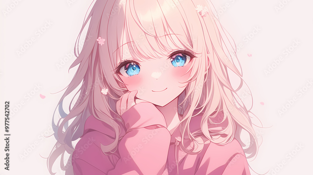 Adorable Chibi Anime Girls in Love – Kawaii Couple Art Adorable Chibi Anime Girls in Love – Kawaii Couple Art