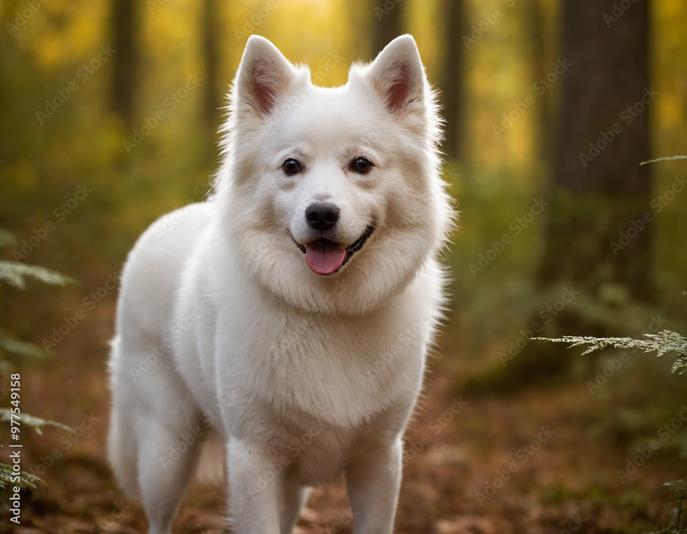 Obraz premium American Eskimo puppy