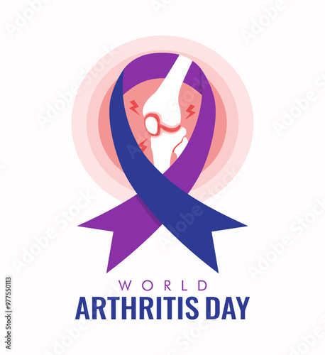 vector world arthritis day background template