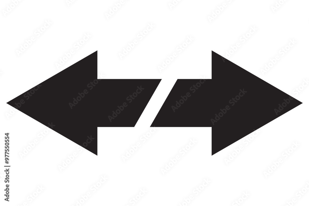 Red and green arrow vector set. Long arrows icon set. Arrow pointing. Vector set of trendy long arrows left and right in flat style. Black arrow vector illustration. Red and green arrow vector set. Long arrows icon set. Arrow pointing. Vector set of trendy long arrows left and right in flat style. Black arrow vector illustration.