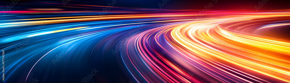 Abstract Light Trails in Motion for a 2025 Calendar Background - Evoking Speed and Innovation in Dynamic Photo Stock Concept Abstract Light Trails in Motion for a 2025 Calendar Background - Evoking Speed and Innovation in Dynamic Photo Stock Concept