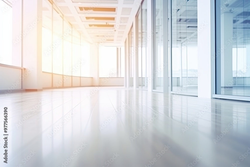 Obraz premium Empty Modern Office 