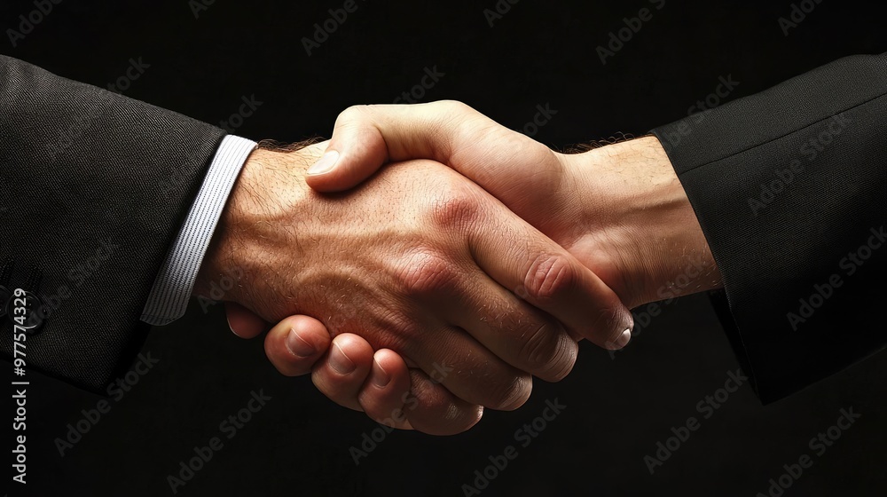 A close-up of two hands shaking, symbolizing agreement, partnership, or a strong business relationship in a professional setting. A close-up of two hands shaking, symbolizing agreement, partnership, or a strong business relationship in a professional setting.