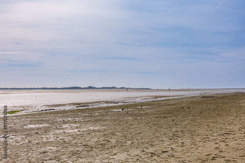 Réserve Naturelle Nationale de la Baie de Somme vue depuis Le Crotoy Réserve Naturelle Nationale de la Baie de Somme vue depuis Le Crotoy