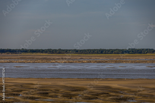 Réserve Naturelle Nationale de la Baie de Somme vue depuis Le Hourdel photo