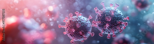 Close-Up of Nano Assemblers Constructing Custom HIV Treatments: Detailed Visualization of Personalized Medicine at the Molecular Level in Photo Stock Concept photo