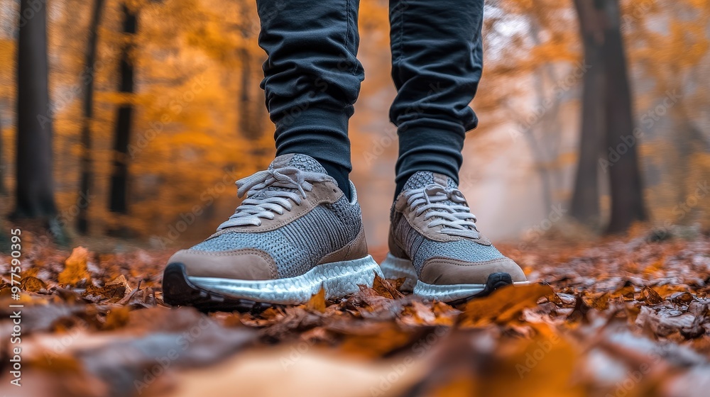 Autumn Walk in the Forest. Autumn Walk in the Forest.