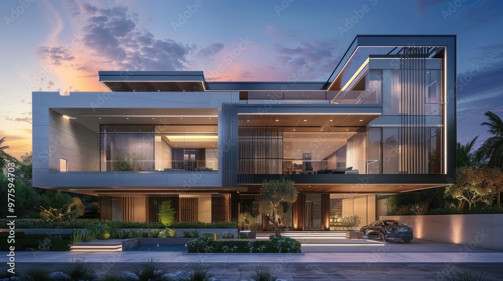 Modern Luxury Villa Modern Luxury Villa