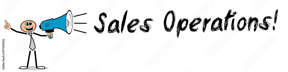 Fototapeta premium Sales Operations!