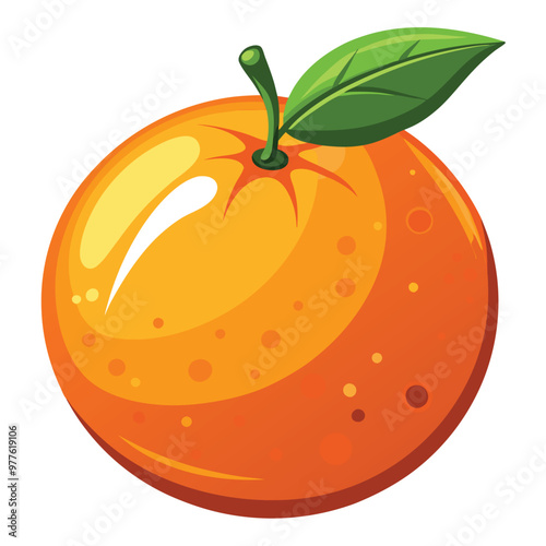 orange-vector-art-illustration-clipat